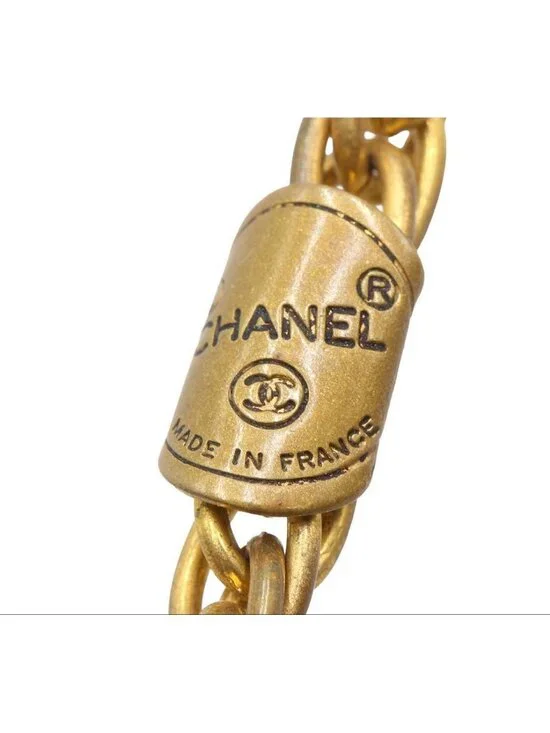Chanel CC Logo Medal Motif Chain Necklace - Picture 5 of 5